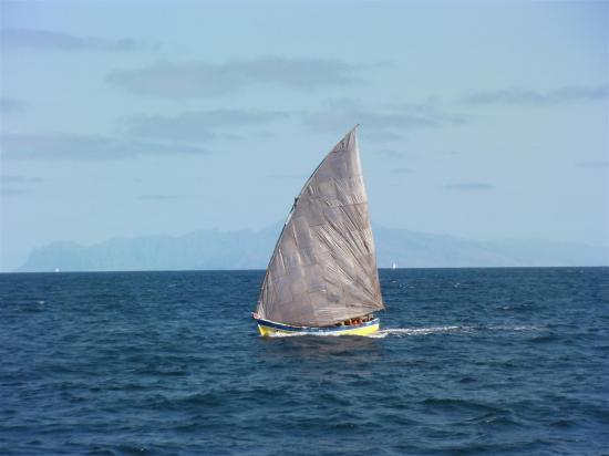 Cap Vert : barque de pêche