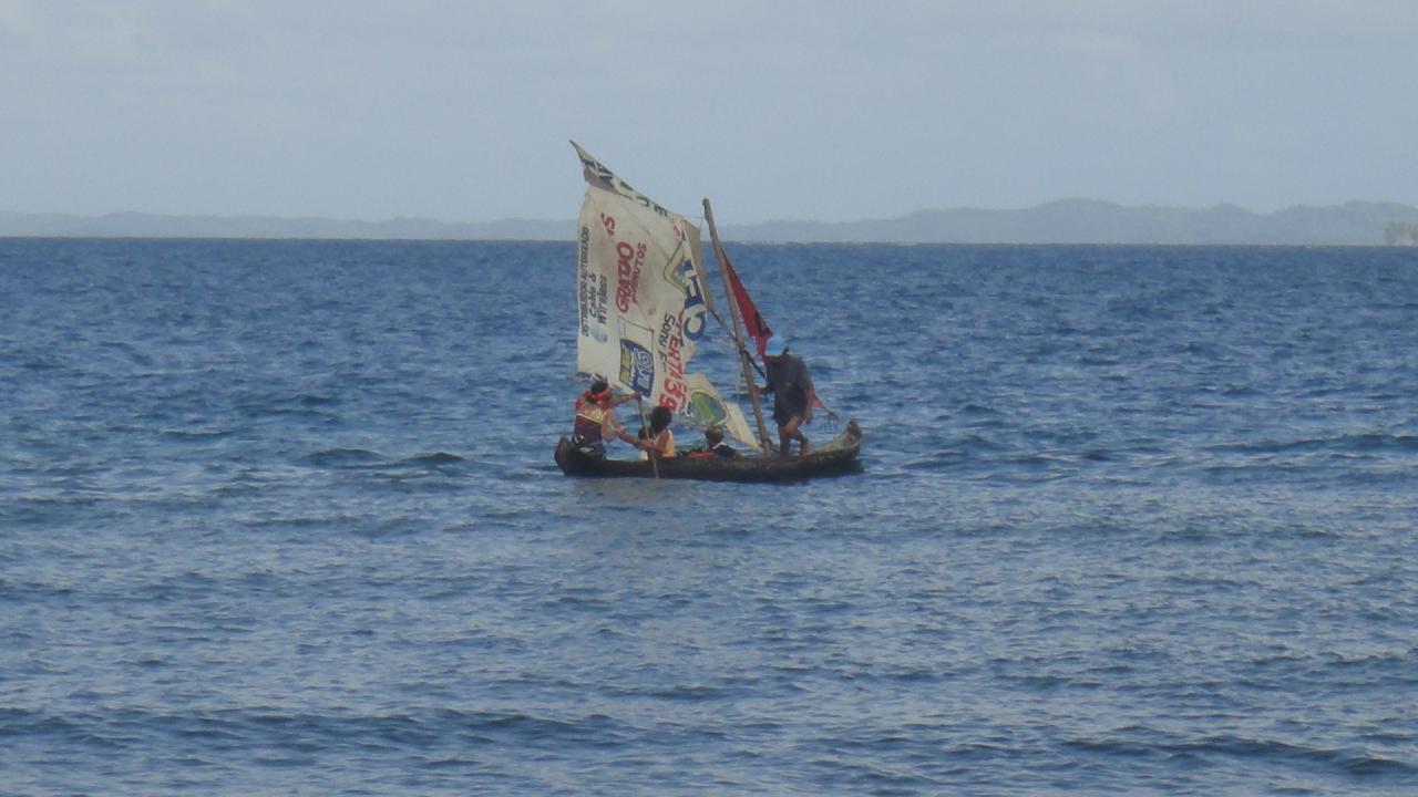 pirogue Kuna